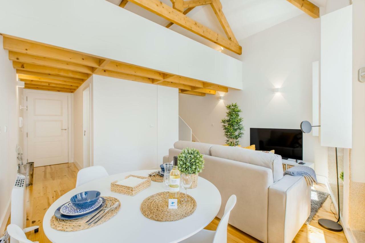 Oporto Bonjardim Loft Apartment Luaran gambar